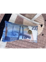 Подушка рубли 2000 дакимакура две тысячи 50х25 см