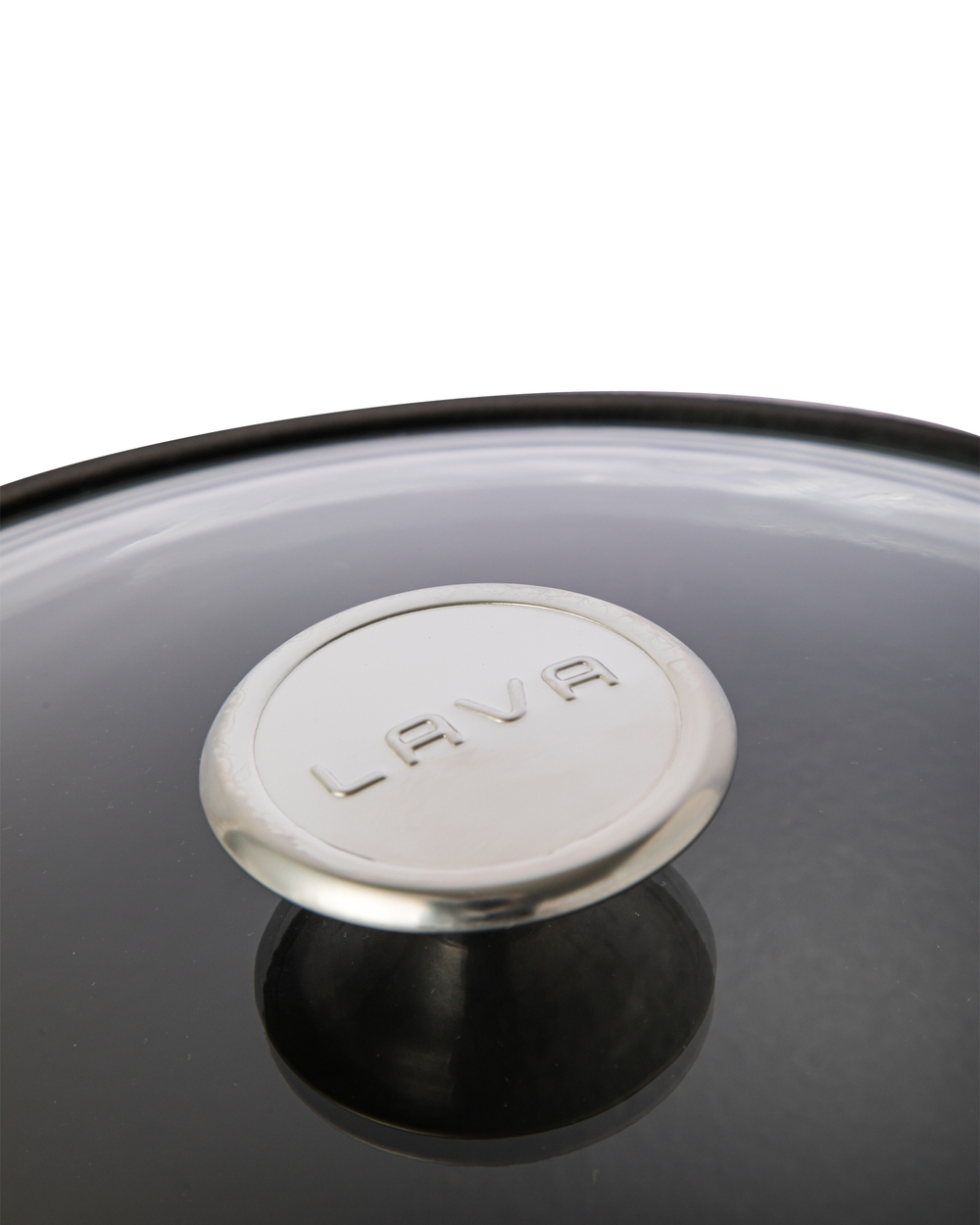 Казан с крышкой 6л LAVA красный