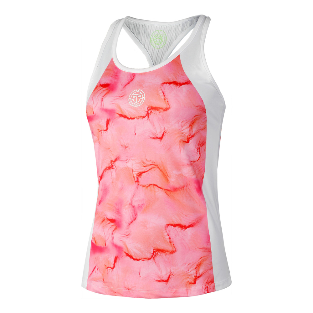 Женская теннисная майка BIDI BADU Jua Tech Tank Top Women - Multicoloured, White