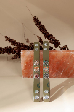 КНОПКА ДУБОВЫЕ ЛИСТЬЯ