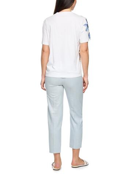 Marc Cain Футболка из хлопка с принтом