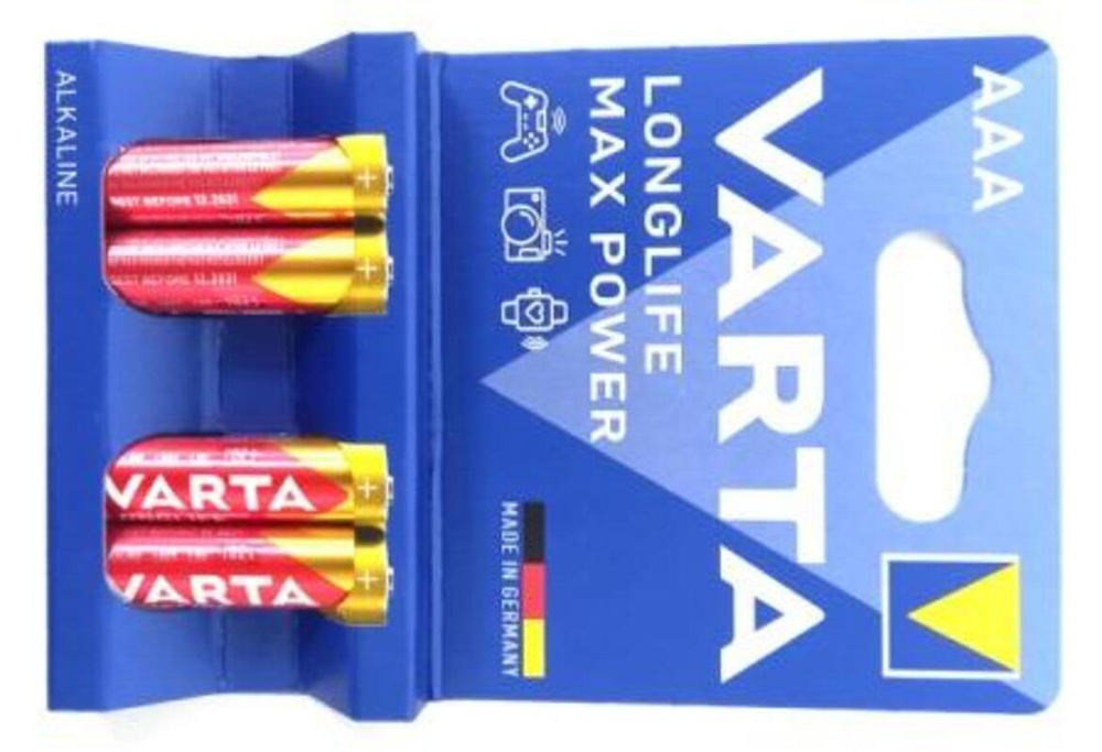 4703 Элемент питания к-т4 бл VARTA MAX Tech lr03