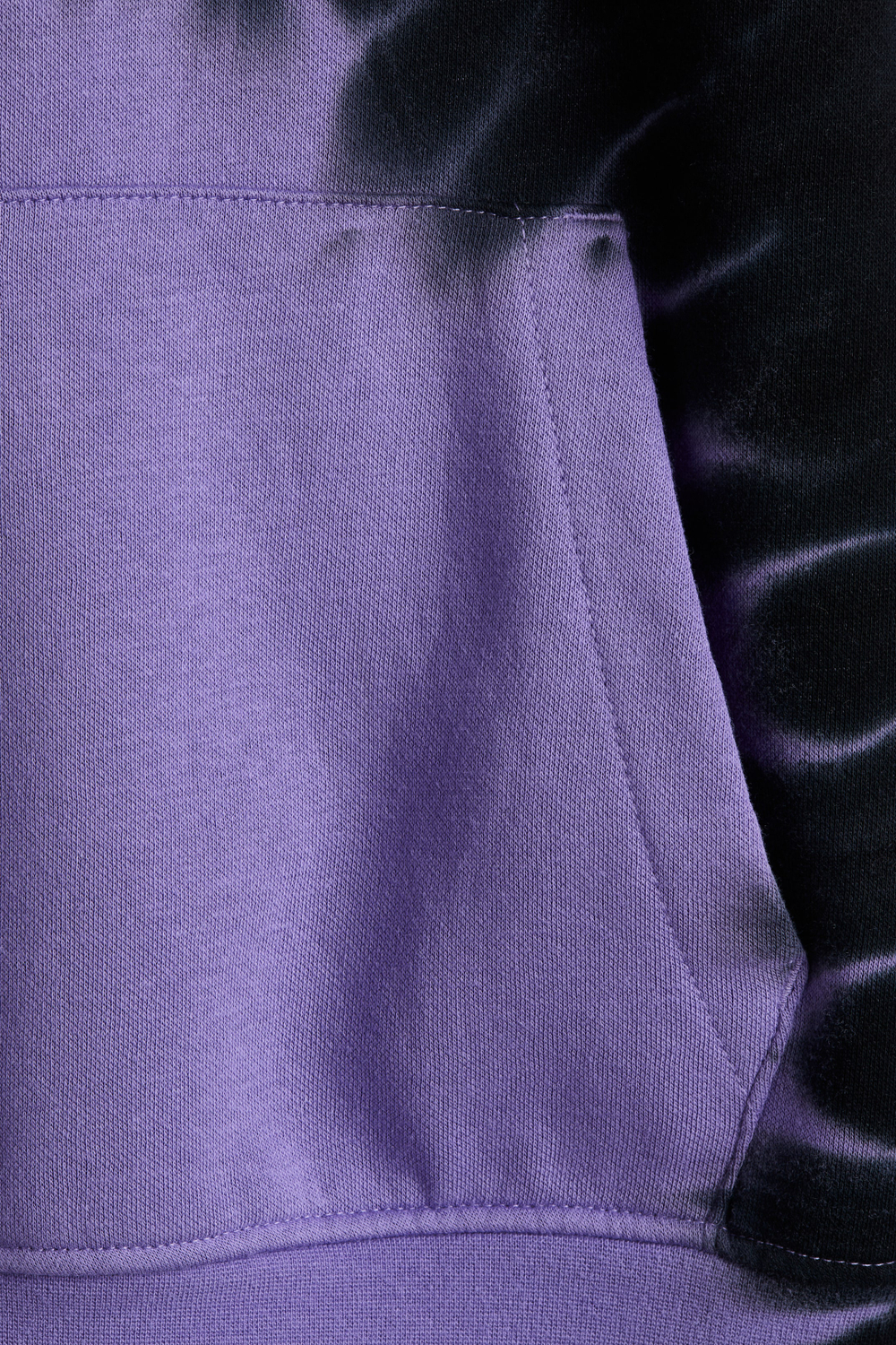 H&M Толстовка с капюшоном и принтом, черный