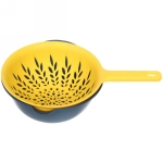 Дуршлаг пластиковый «Колосок» с поддоном 22*33см