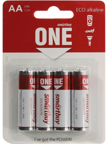 Батарейка алкалиновая SmartBuy AA
