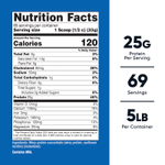 Nutricost, Концентрат сывороточного протеина, без добавок, 2268 г (5 фунтов)