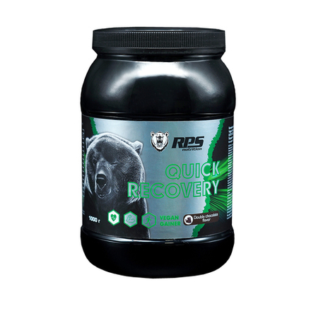 VEGAN GAINER RECOVERY RPS NUTRITION, БАНКА 1000г