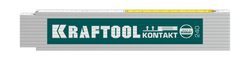 KRAFTOOL PRO-90 Kontakt, 2.4 м, профессиональный складной деревянный метр (34729)