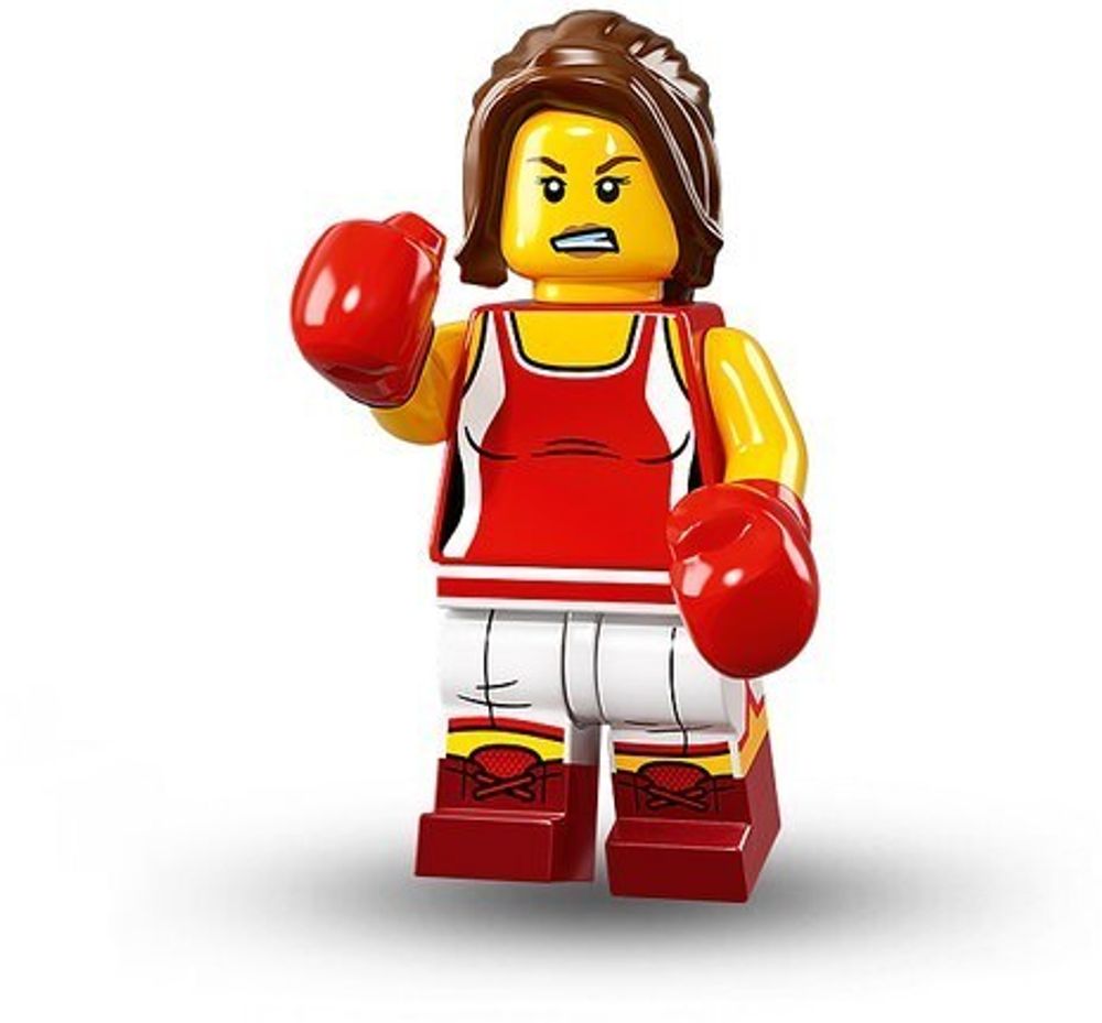 Минифигурка LEGO   71013 - 8  Кикбоксер