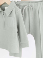 Лонгслив и джоггеры в комплекте для малышей Next N97-890, Мятный