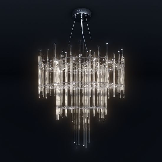 91102 LED / подвесной светильник / хром