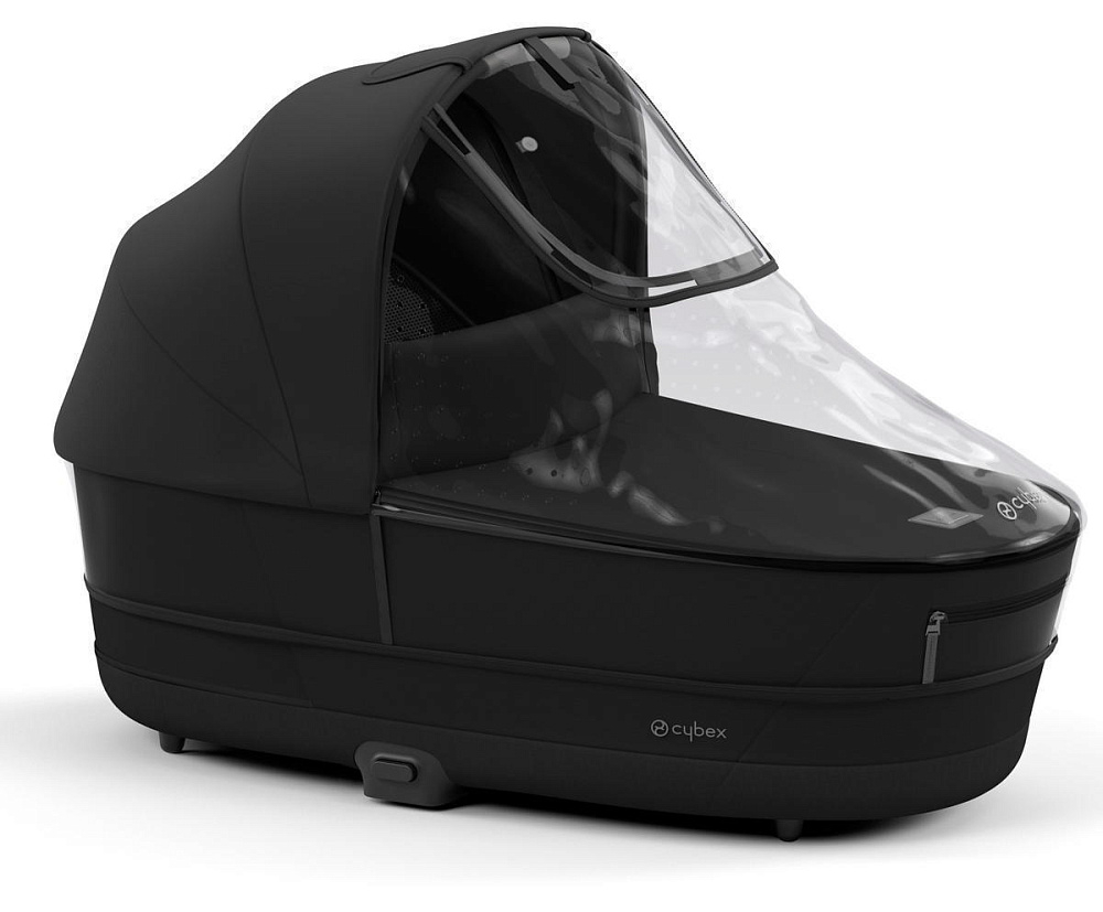 Коляска Cybex Priam IV Matt Black complete и автокресло Cloud G i-Size Almond Beige Plus 3 в 1 Sepia Black
