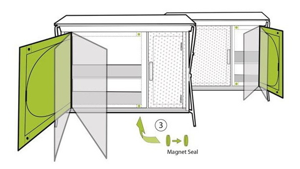Стол кухонный Outwell Camrose Kitchen Table [530080]