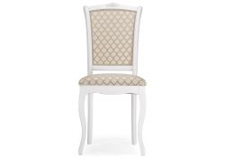 Деревянный стул Луиджи белый / бежевый
