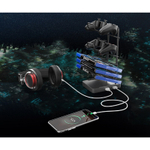 Стол для для компьютера c электрической регулировкой по высоте и RGB-подсветкой EUREKA ERK-EGD-S62B (ERK-EGD-S62B-V1)