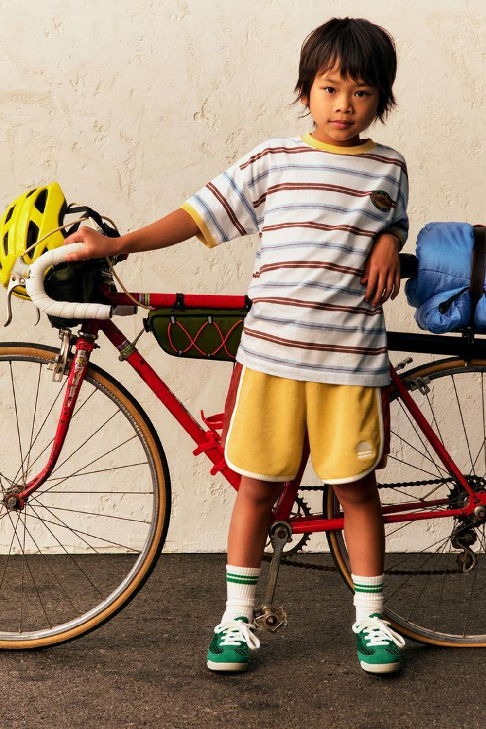 ZARA ФУТБОЛКА В ПОЛОСКУ С ВЫШИВКОЙ, РАЗНОЦВЕТНЫЙ