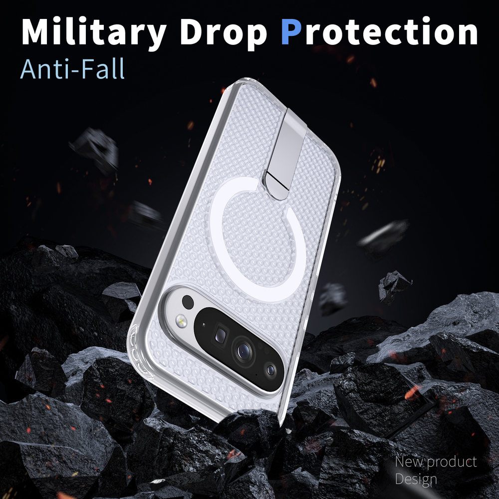 Прозрачный чехол Mesh Pro Magnetic Case для Google Pixel 9 Pro XL