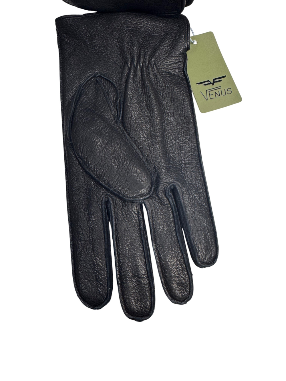 Перчатки. Женские. Материал верха: Кожаные. Кожа оленя. Подклад: Трикотаж-шерсть. 5 шт в упаковке.