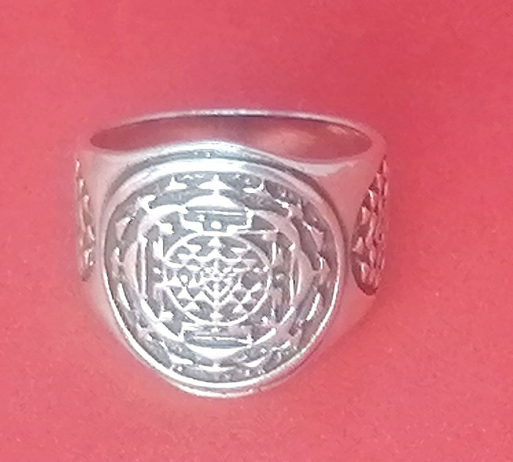 Кольцо Янтра, серебро