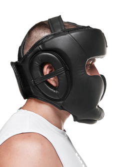 Шлем для бокса черный Tomorrow star