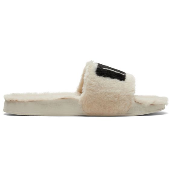 Puma Leadcat 2.0 Fuzz Slide 'Eggnog Black'