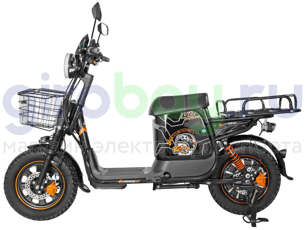 Электровелосипед WENBOX U6 1200W (60V/30Ah) фото №7