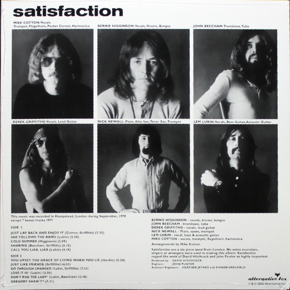 Satisfaction / Satisfaction (LP)