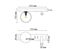 Бра Italline IT08-8024 black 3000K