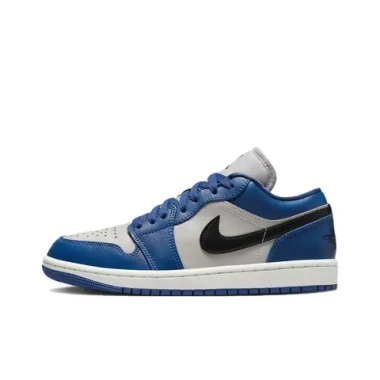 Женские кроссовки Air Jordan 1 Low 'Gray Navy Blue Black' DC0774-402