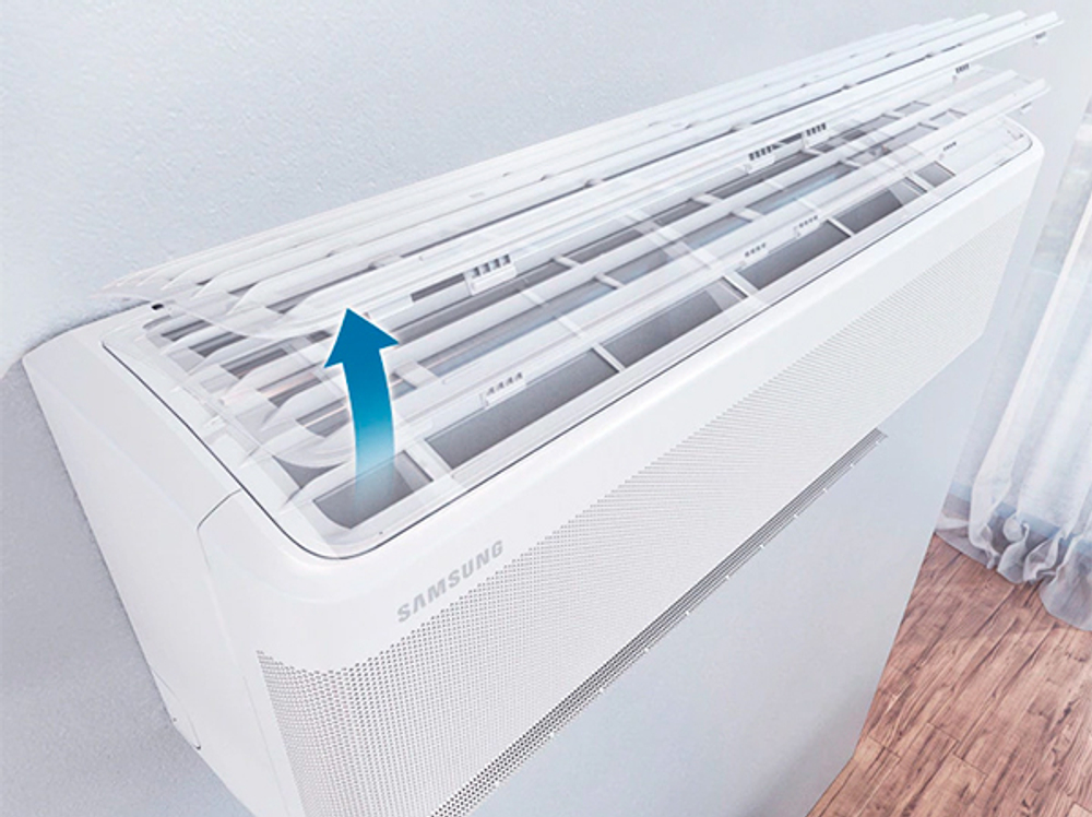 Сплит-система кондиционер инверторный Samsung Wind-Free Mass (Geo) AR09BSFAMWKNER на 25 м²