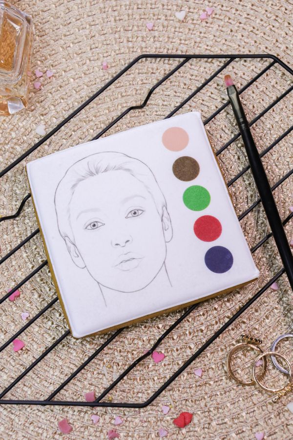 Раскраска на пряники 10см 