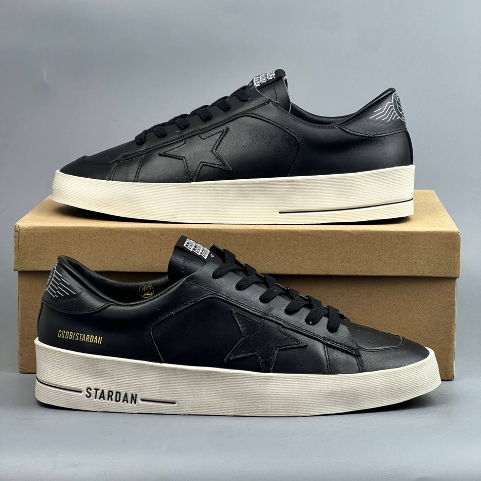 Кроссовки Golden Goose #492 (черн.)