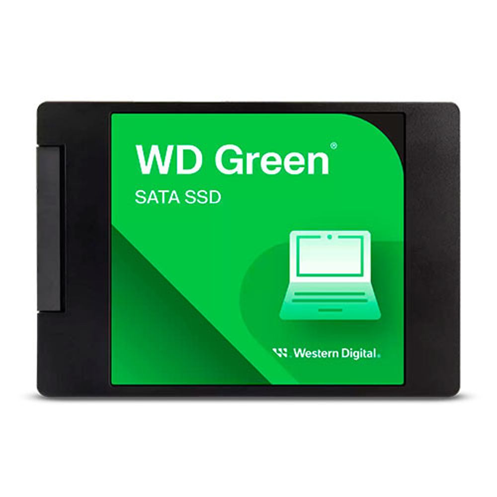 Твердотельный диск 240GB WD Green, 2.5&quot;, SATA III, [R/W - 545/465 MB/s] 3D-NAND TLC