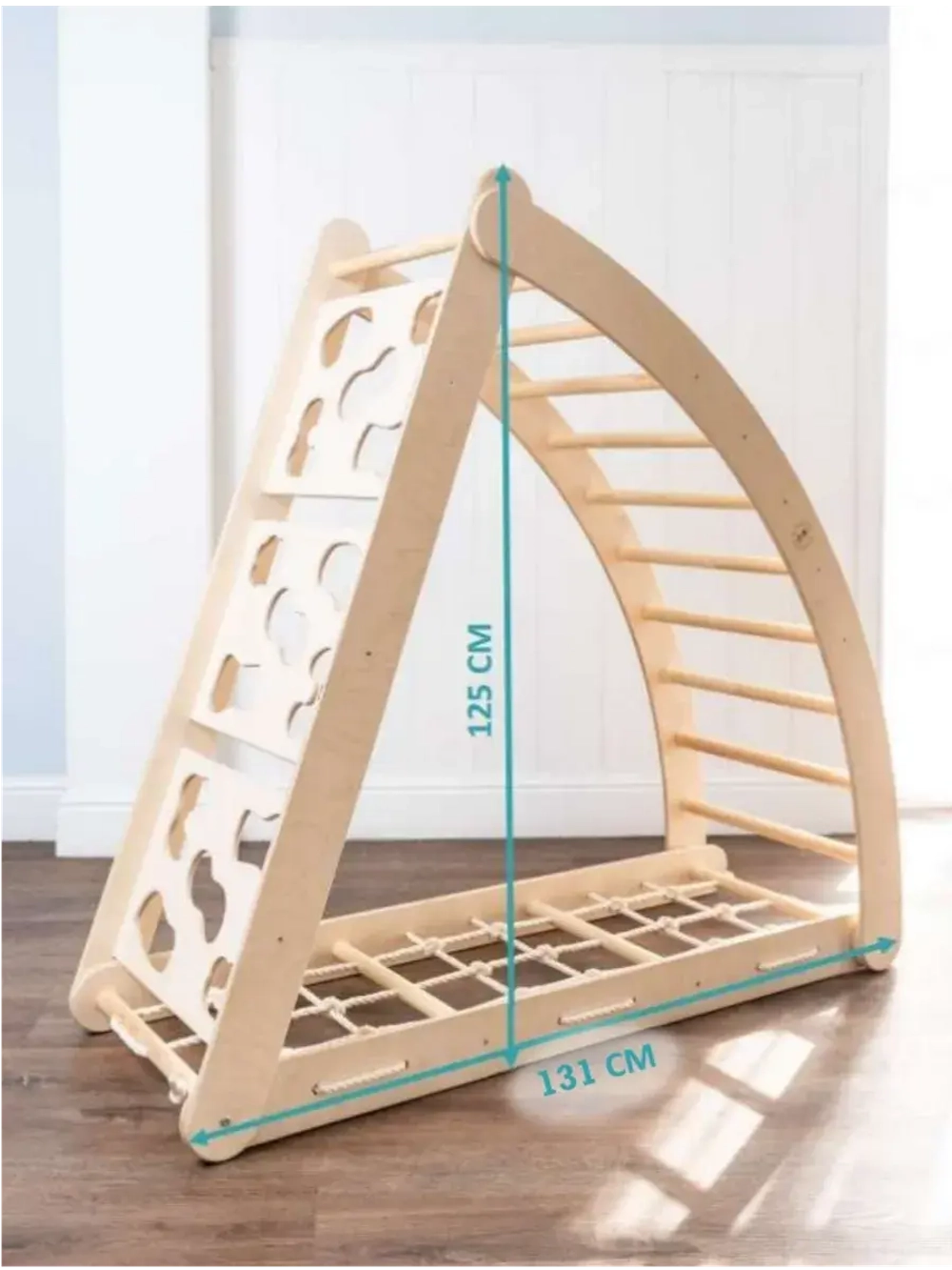 Игровой спортивный комплекс для детей 4в1 Качалка-лазалка