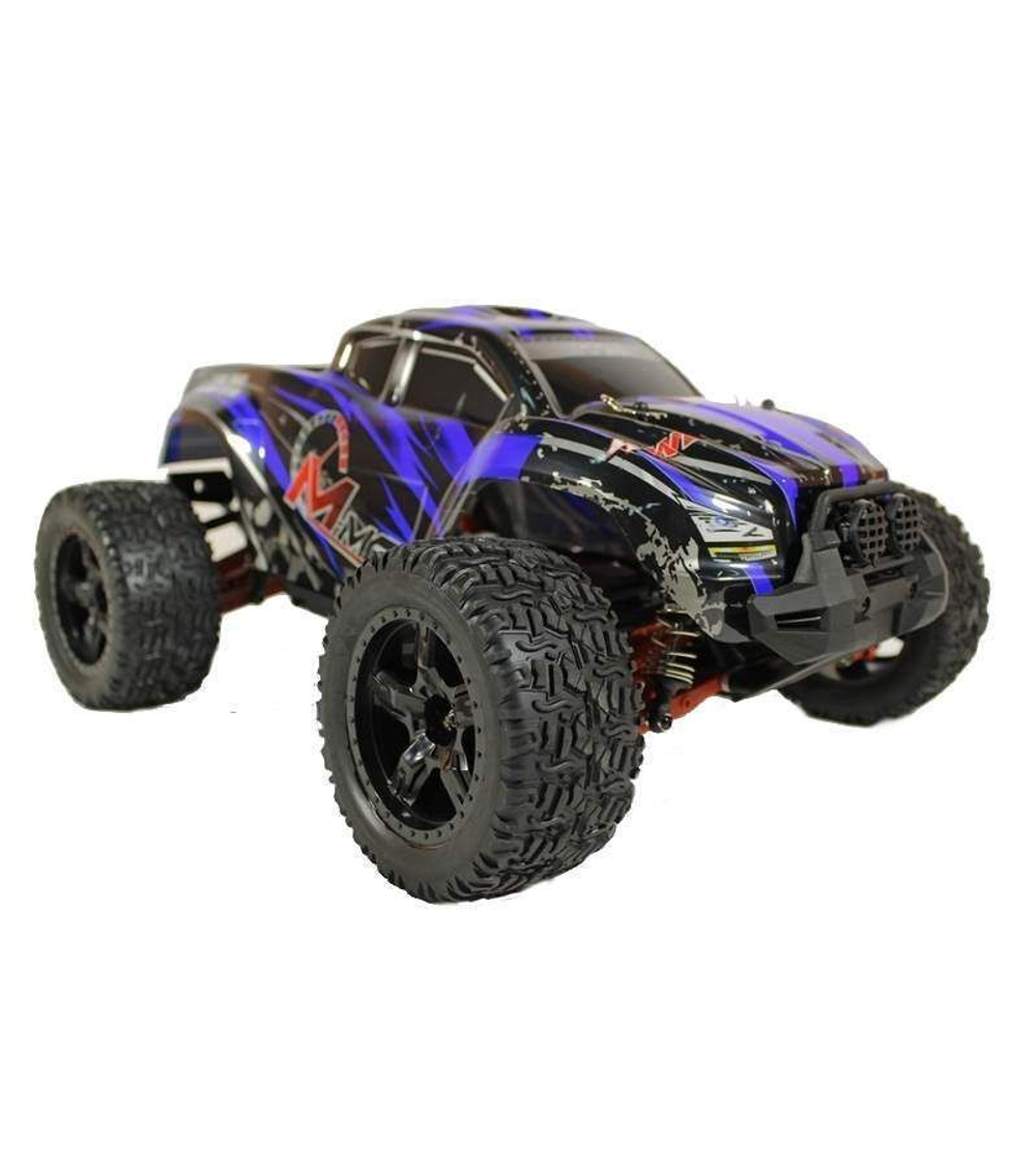 Радиоуправляемый монстр Remo Hobby MMAX PRO UPGRADE (синий) 4WD 2.4G 1/10 RTR