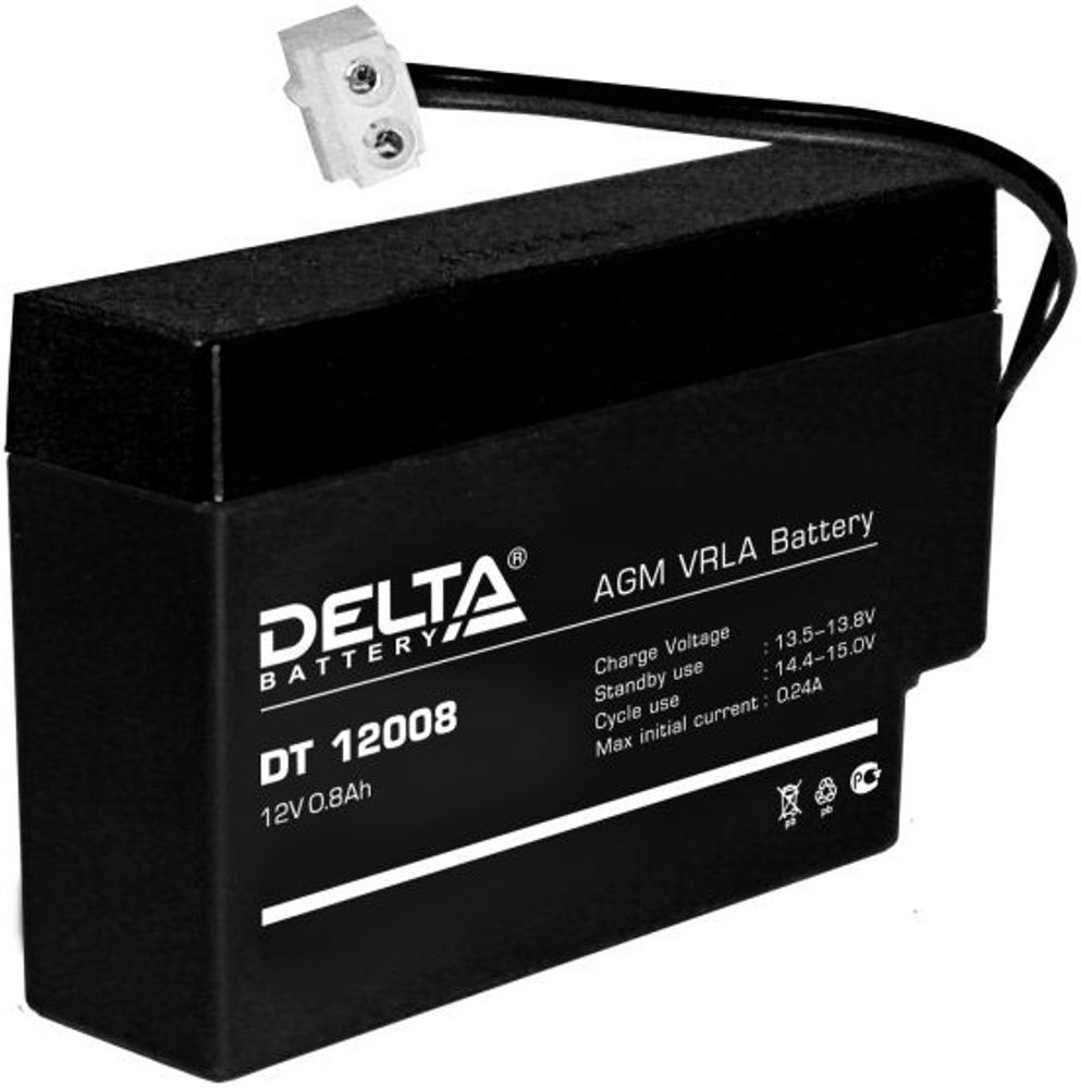 DELTA DT 12008 (T9) аккумулятор