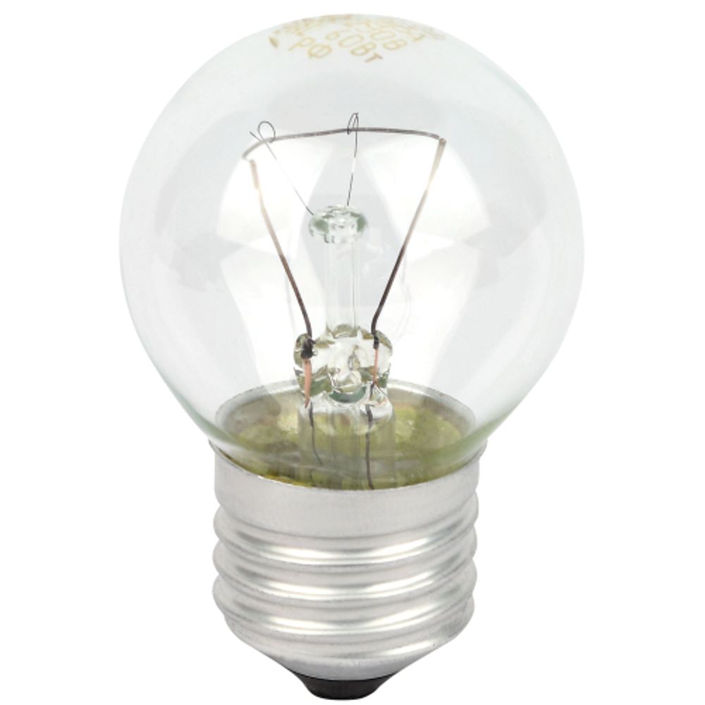 Лампочка ЭРА P45 40Вт Е27 / E27 230В шар прозрачный в гофре | Лампы накаливания Шар (G/P)