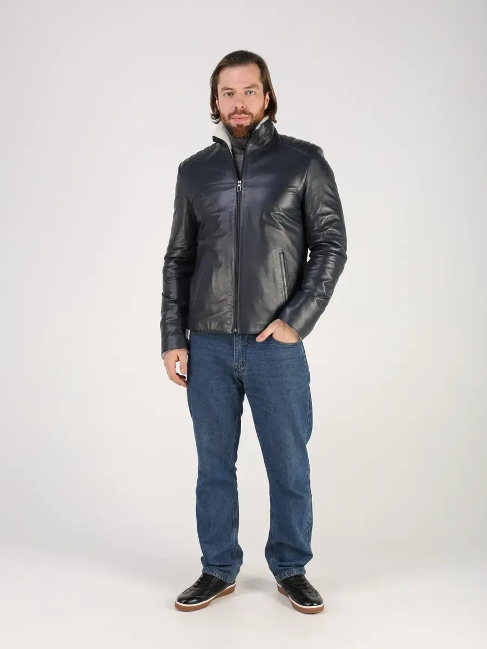 Дубленка натуральная куртка зимняя кожаная