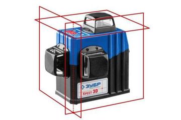 Нивелир лазер.лин. К 360 3D,ЗУБР , 70м, точн. 0,3мм 34908