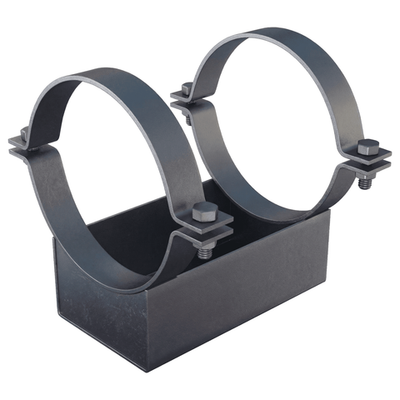 Опора корпусная хомутовая ОСТ 36-146-88 тип КХ 76-КХ-А12