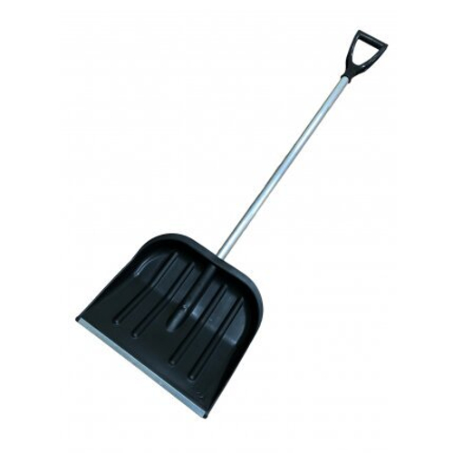 Лопата снеговая №2 460х400мм д32 алюм пластина Павлово Кувенев