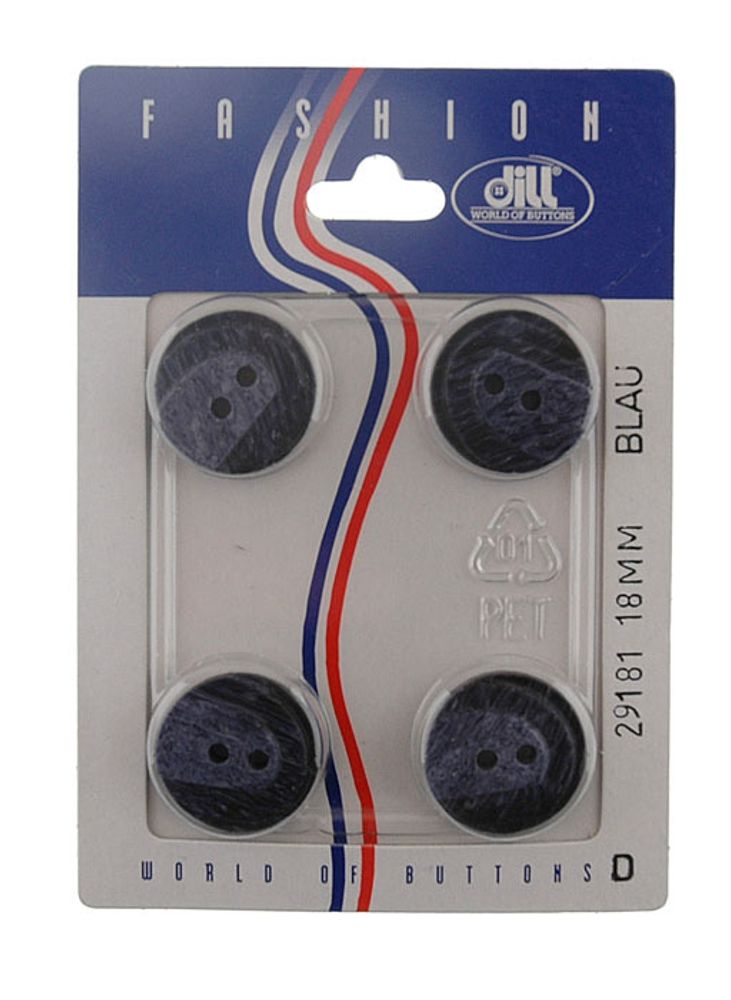 Пуговица Dill 029181/18-4