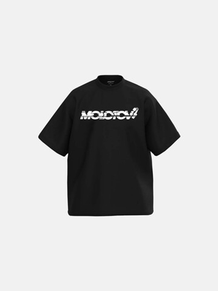 Футболка MLTV Glitch Logo Black