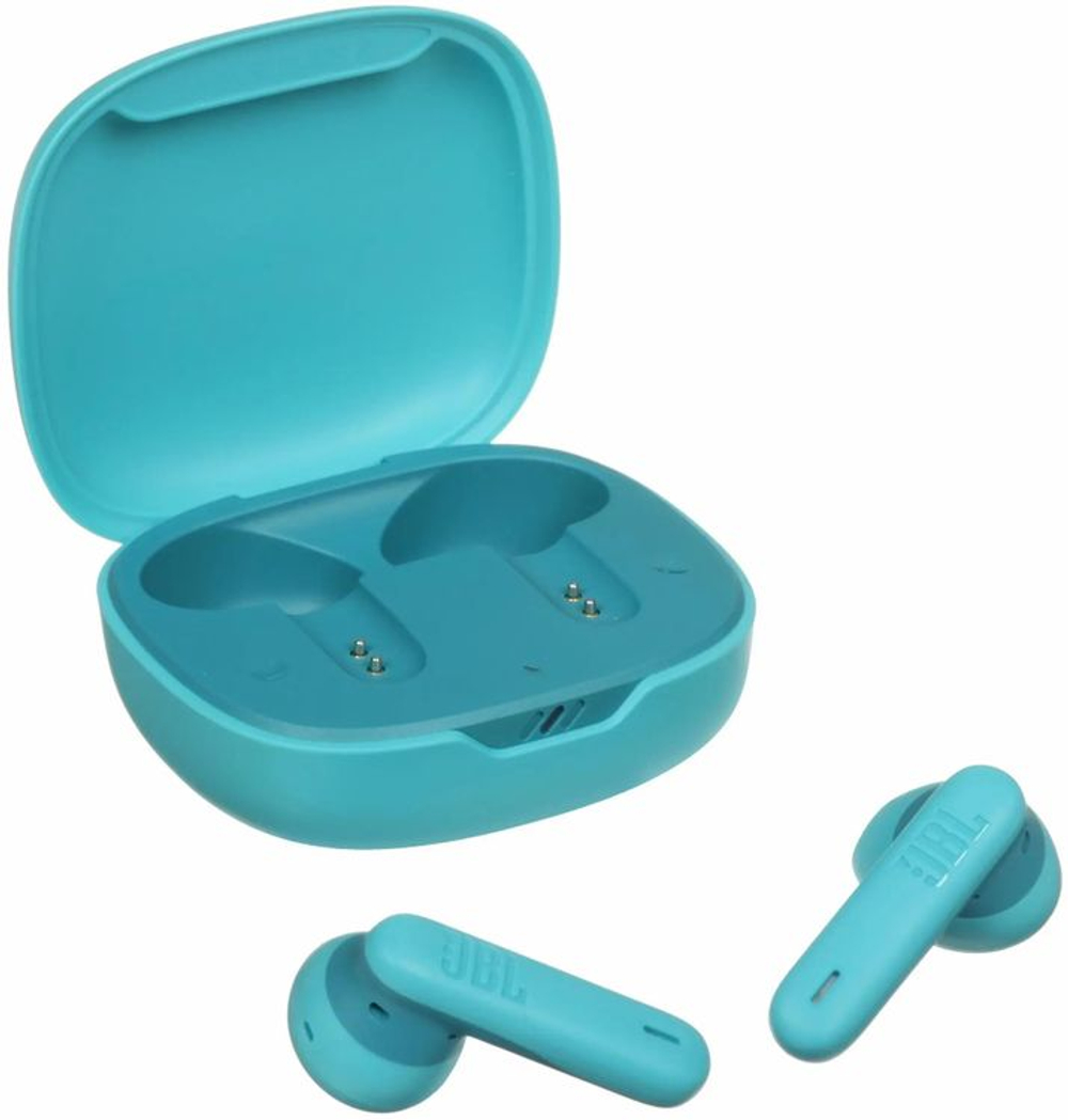 Наушники JBL Wave Flex 2, Bluetooth, вкладыши, синий [jblwflex2blu]
