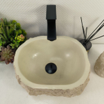 Раковина из мрамора Erozy Cream EM-65571 35*28*17 0868