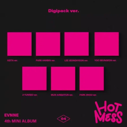 Альбом Evnne - Hot Mess [Digipack ver.]