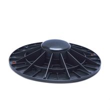 Балансирующий диск TORRES, AL1011, диаметр 40 см., нескользящее покрытие, черно-оранжевый