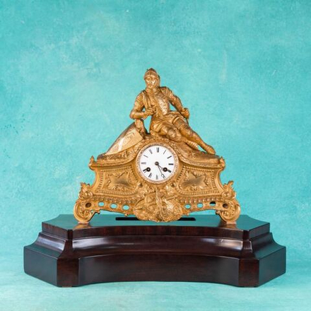 Винтаж: Каминные/кабинетные часы «Рыцарь»