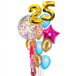 Фонтаны из шаров