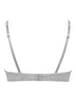 Гладкий бюстгальтер с плотной чашкой (Размер: 3B) (Цвет: серый меланж)